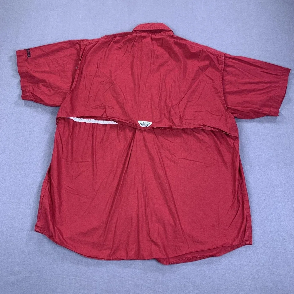 South Carolina Gamecocks Shirt Men MD USC College Football Fishing Columbia‎ PFG